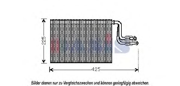 AKS DASIS 820304N Испаритель, кондиционер для BMW (Бмв) AKS DASIS 820304N Испаритель, кондиционер для BMW (Бмв)