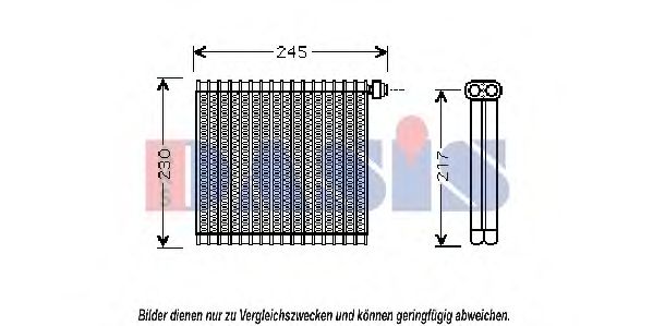 AKS DASIS 820317N Испаритель, кондиционер для MAZDA AXELA (Мазда Аxэла) AKS DASIS 820317N Испаритель, кондиционер для MAZDA AXELA (Мазда Аxэла)