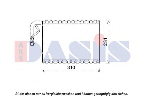 AKS DASIS 820338N Испаритель, кондиционер для MERCEDES-BENZ C-CLASS (Мэрcэдэс-бэнз С класс) AKS DASIS 820338N Испаритель, кондиционер для MERCEDES-BENZ C-CLASS (Мэрcэдэс-бэнз С класс)