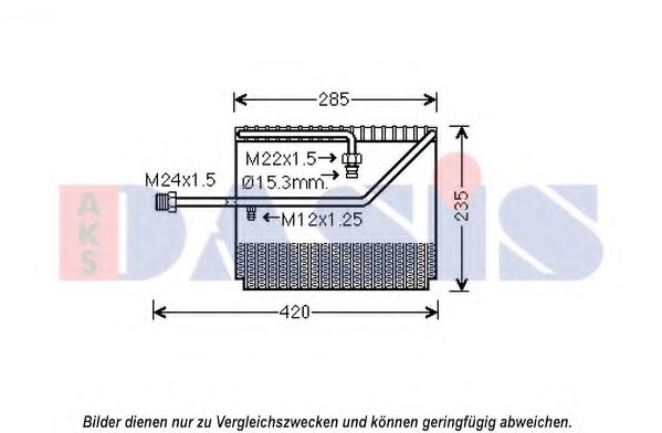 AKS DASIS 820361N Испаритель, кондиционер для левостороннего расположения руля для HONDA ACCORD VII (Хонда Аккорд 7) AKS DASIS 820361N Испаритель, кондиционер для левостороннего расположения руля для HONDA ACCORD VII (Хонда Аккорд 7)