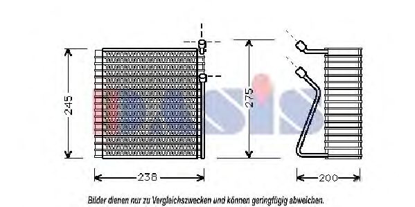 AKS DASIS 820420N Испаритель, кондиционер для VOLVO C70 I (Вольво C70 и) AKS DASIS 820420N Испаритель, кондиционер для VOLVO C70 I (Вольво C70 и)