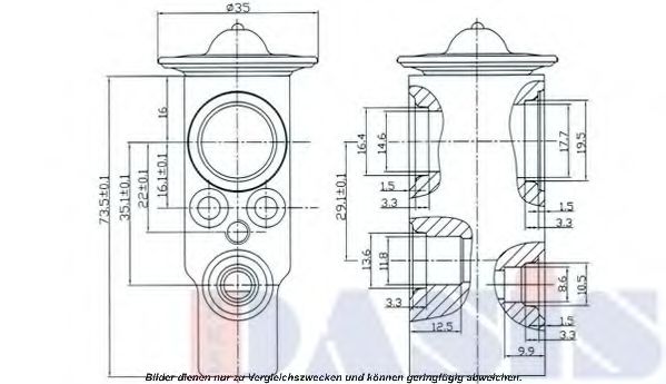 AKS DASIS 840092N Расширительный клапан, кондиционер для RENAULT SCNIC I (Рено Сценик и) AKS DASIS 840092N Расширительный клапан, кондиционер для RENAULT SCNIC I (Рено Сценик и)