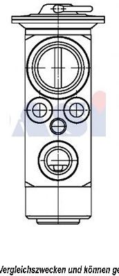 AKS DASIS 840175N Расширительный клапан, кондиционер для MERCEDES-BENZ ACTROS MP2 / MP3 (Мэрcэдэс-бэнз Аcтрос мп2 / мп3) AKS DASIS 840175N Расширительный клапан, кондиционер для MERCEDES-BENZ ACTROS MP2 / MP3 (Мэрcэдэс-бэнз Аcтрос мп2 / мп3)