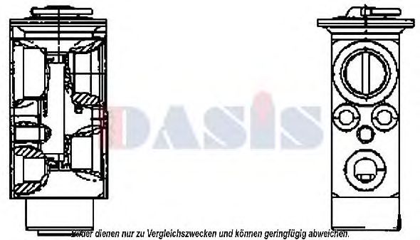 AKS DASIS 840176N Расширительный клапан, кондиционер для VOLVO FH 12 (Вольво Фх 12) AKS DASIS 840176N Расширительный клапан, кондиционер для VOLVO FH 12 (Вольво Фх 12)