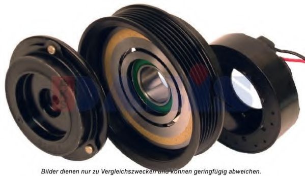 AKS DASIS 850443N Электромагнитное сцепление, компрессор для TOYOTA SCEPTER (Тойота/тоета Сcэптэр)