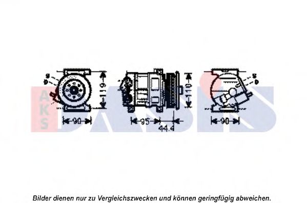 AKS DASIS 851938N Компрессор, кондиционер для LANCIA DELTA III (Лансиа/лянча Дэлта 3) AKS DASIS 851938N Компрессор, кондиционер для LANCIA DELTA III (Лансиа/лянча Дэлта 3)