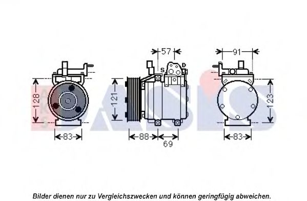 AKS DASIS 851949N Компрессор, кондиционер для HYUNDAI ILOAD (Хендай Илоад) AKS DASIS 851949N Компрессор, кондиционер для HYUNDAI ILOAD (Хендай Илоад)