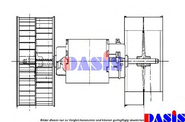 AKS DASIS 870310N Вентилятор салона для автомобилей с кондиционером для MERCEDESBENZ (Мерседес бенц) AKS DASIS 870310N Вентилятор салона для автомобилей с кондиционером для MERCEDESBENZ (Мерседес бенц)