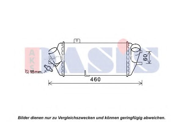 AKS DASIS 567014N Интеркулер для HYUNDAI I20 (Хендай И20) AKS DASIS 567014N Интеркулер для HYUNDAI I20 (Хендай И20)