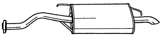 AKS DASIS SG65609 Глушитель выхлопных газов конечный для ROVER CABRIOLET (Ровер Cабриолэт) AKS DASIS SG65609 Глушитель выхлопных газов конечный для ROVER CABRIOLET (Ровер Cабриолэт)