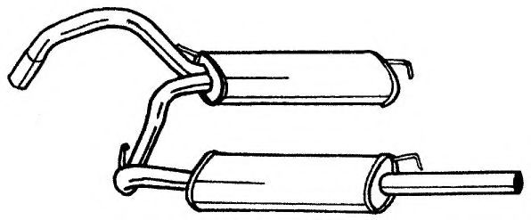 AKS DASIS SG65601 Глушитель выхлопных газов конечный для ROVER (Ровер) AKS DASIS SG65601 Глушитель выхлопных газов конечный для ROVER (Ровер)
