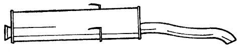 AKS DASIS SG45617 Глушитель выхлопных газов конечный для PEUGEOT 309 II (Пежо 309 2) AKS DASIS SG45617 Глушитель выхлопных газов конечный для PEUGEOT 309 II (Пежо 309 2)