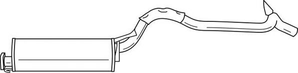 AKS DASIS SG37611 Глушитель выхлопных газов конечный для MITSUBISHI COLT/RODEO (Митсубиши/митсубиси Cолт/родэо) AKS DASIS SG37611 Глушитель выхлопных газов конечный для MITSUBISHI COLT/RODEO (Митсубиши/митсубиси Cолт/родэо)