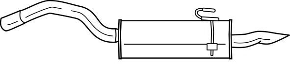 AKS DASIS SG13615 Глушитель выхлопных газов конечный для CITROëN (Cитроëн) AKS DASIS SG13615 Глушитель выхлопных газов конечный для CITROëN (Cитроëн)