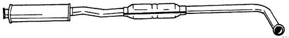 AKS DASIS SG50431 Средний глушитель выхлопных газов для RENAULT CLIO I (Рено Cлио и) AKS DASIS SG50431 Средний глушитель выхлопных газов для RENAULT CLIO I (Рено Cлио и)