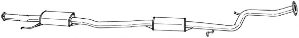 AKS DASIS SG34406 Средний глушитель выхлопных газов для MAZDA (Мазда) AKS DASIS SG34406 Средний глушитель выхлопных газов для MAZDA (Мазда)