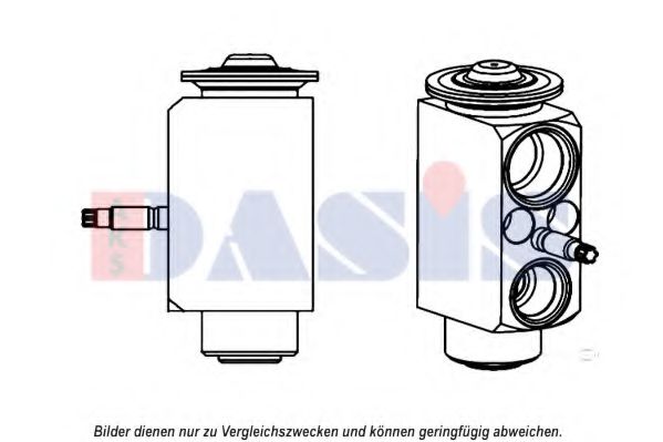 AKS DASIS 840235N Расширительный клапан, кондиционер для FORD FOCUS III (Форд Фокус 3) AKS DASIS 840235N Расширительный клапан, кондиционер для FORD FOCUS III (Форд Фокус 3)