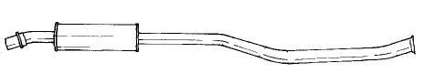 AKS DASIS SG20418 Средний глушитель выхлопных газов для CITROëN (Cитроëн) AKS DASIS SG20418 Средний глушитель выхлопных газов для CITROëN (Cитроëн)