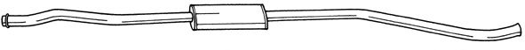 AKS DASIS SG20413 Средний глушитель выхлопных газов для CITROëN (Cитроëн) AKS DASIS SG20413 Средний глушитель выхлопных газов для CITROëN (Cитроëн)