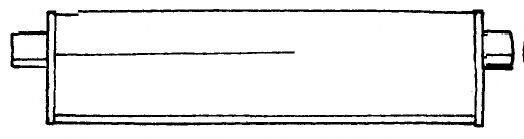 AKS DASIS SG11410 Средний глушитель выхлопных газов 