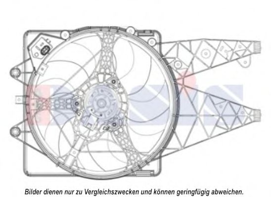 AKS DASIS 018011N Вентилятор, охлаждение двигателя механическая коробка передач для FIAT PUNTO EVO (Фиат Пунто эво) AKS DASIS 018011N Вентилятор, охлаждение двигателя механическая коробка передач для FIAT PUNTO EVO (Фиат Пунто эво)