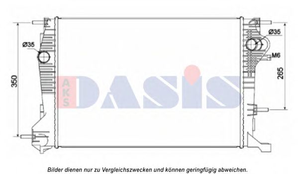 AKS DASIS 180103N Радиатор, охлаждение двигателя механическая коробка передач для RENAULT GRAN III (Рено Гран 3) AKS DASIS 180103N Радиатор, охлаждение двигателя механическая коробка передач для RENAULT GRAN III (Рено Гран 3)
