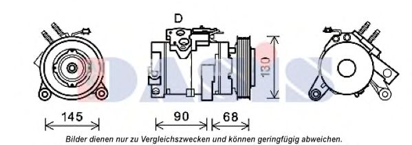 AKS DASIS 852731N Компрессор, кондиционер 12 2007 для JEEP COMMANDER (Джип Cоммандэр) AKS DASIS 852731N Компрессор, кондиционер 12 2007 для JEEP COMMANDER (Джип Cоммандэр)