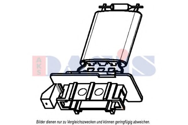 AKS DASIS 700007N Сопротивление, вентилятор салона для VOLKSWAGEN BORA / JETTA V (1K5), GOLF V Variant (1K5), JETTA V (1K5), VENTO V (1K5) 1.4 TSI AKS DASIS 700007N Сопротивление, вентилятор салона для VOLKSWAGEN BORA / JETTA V (1K5), GOLF V Variant (1K5), JETTA V (1K5), VENTO V (1K5) 1.4 TSI