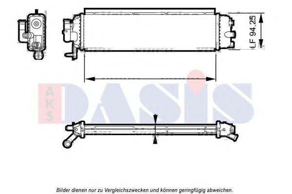 AKS DASIS 060061N Радиатор, охлаждение двигателя механическая коробка передач для CITROËN DS5 (CитроËн Дс5) AKS DASIS 060061N Радиатор, охлаждение двигателя механическая коробка передач для CITROËN DS5 (CитроËн Дс5)
