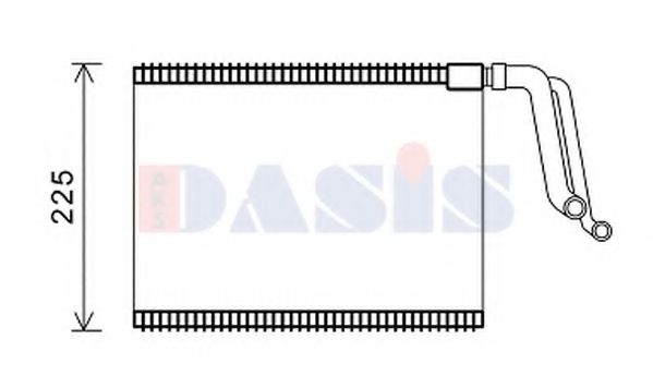 AKS DASIS 820403N Испаритель, кондиционер N13B16A для BMW 2 (Бмв 2) AKS DASIS 820403N Испаритель, кондиционер N13B16A для BMW 2 (Бмв 2)