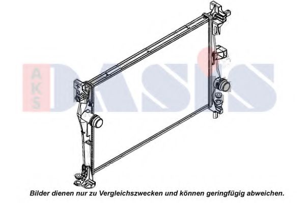 AKS DASIS 080118N Радиатор, охлаждение двигателя для FIAT 500X (Фиат 500x) AKS DASIS 080118N Радиатор, охлаждение двигателя для FIAT 500X (Фиат 500x)