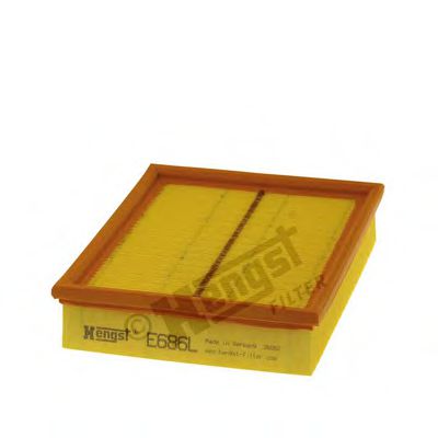 HENGST FILTER E686L Воздушный фильтр для FIAT (Фиат) HENGST FILTER E686L Воздушный фильтр для FIAT (Фиат)