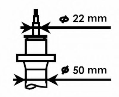 KYB 334834 Амортизатор для VOLKSWAGEN JETTA V (Фольксваген Джетта 5) KYB 334834 Амортизатор для VOLKSWAGEN JETTA V (Фольксваген Джетта 5)