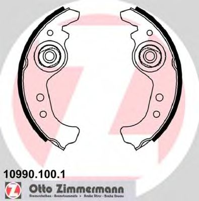ZIMMERMANN 10990.100.1 Тормозные колодоки для FIAT STRADA II (Фиат Страда 2) ZIMMERMANN 10990.100.1 Тормозные колодоки для FIAT STRADA II (Фиат Страда 2)