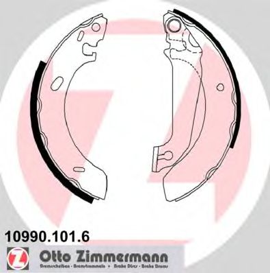 ZIMMERMANN 10990.101.6 Тормозные колодоки 