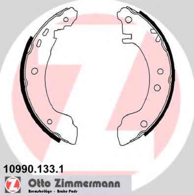 ZIMMERMANN 10990.133.1 Тормозные колодоки для NISSAN PRIMERA (Ниссан Примера) ZIMMERMANN 10990.133.1 Тормозные колодоки для NISSAN PRIMERA (Ниссан Примера)