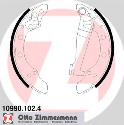 ZIMMERMANN 10990.102.4 Тормозные колодоки для AUDI 80 (Ауди 80) ZIMMERMANN 10990.102.4 Тормозные колодоки для AUDI 80 (Ауди 80)