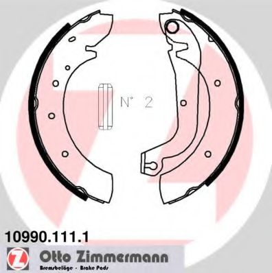 ZIMMERMANN 10990.111.1 Тормозные колодоки 