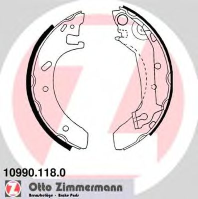 ZIMMERMANN 10990.118.0 Тормозные колодоки для FORD MONDEO (Форд Мондэо) ZIMMERMANN 10990.118.0 Тормозные колодоки для FORD MONDEO (Форд Мондэо)