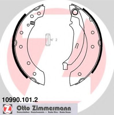 ZIMMERMANN 10990.101.2 Тормозные колодоки для DACIA SANDERO (Дача Сандэро) ZIMMERMANN 10990.101.2 Тормозные колодоки для DACIA SANDERO (Дача Сандэро)