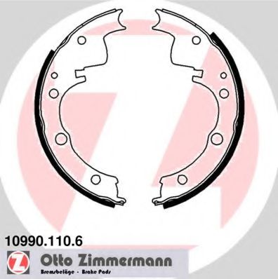 ZIMMERMANN 10990.110.6 Тормозные колодоки 