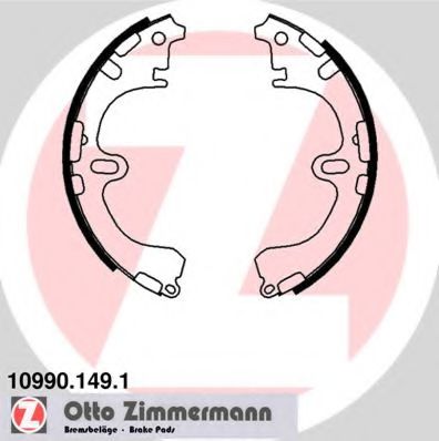 ZIMMERMANN 10990.149.1 Тормозные колодоки 