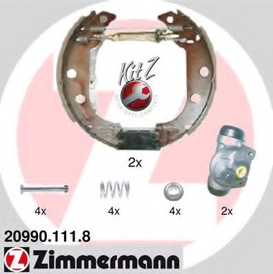 ZIMMERMANN 20990.111.8 Тормозные колодоки 
