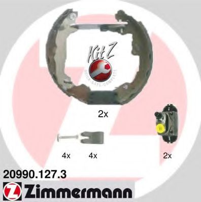 ZIMMERMANN 20990.127.3 Тормозные колодоки 