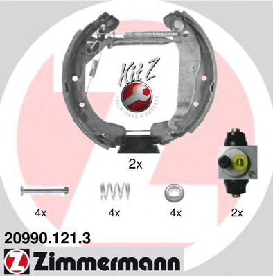 ZIMMERMANN 20990.121.3 Тормозные колодоки 