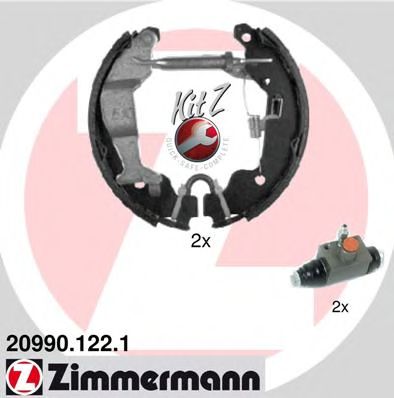 ZIMMERMANN 20990.122.1 Тормозные колодоки 