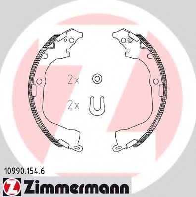 ZIMMERMANN 10990.154.6 Тормозные колодоки 