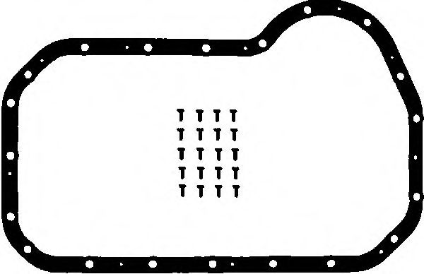 GLASER E30584-00 Комплект прокладок, масляный поддон для AUDI 80 (Ауди 80) GLASER E30584-00 Комплект прокладок, масляный поддон для AUDI 80 (Ауди 80)