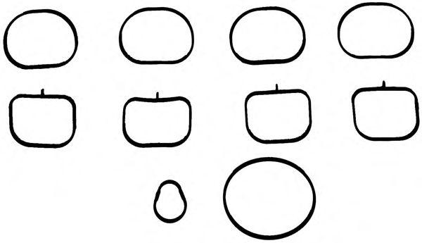 GLASER M36889-00 Комплект прокладок, впускной коллектор для FIAT RITMO III (Фиат Ритмо 3) GLASER M36889-00 Комплект прокладок, впускной коллектор для FIAT RITMO III (Фиат Ритмо 3)