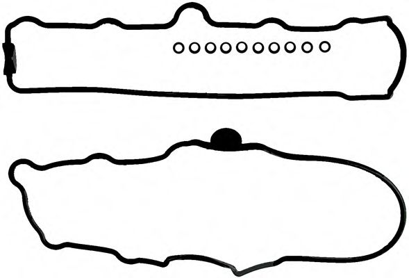 GLASER V36958-00 Комплект прокладок, крышка головки цилиндра для OPEL (Опель)